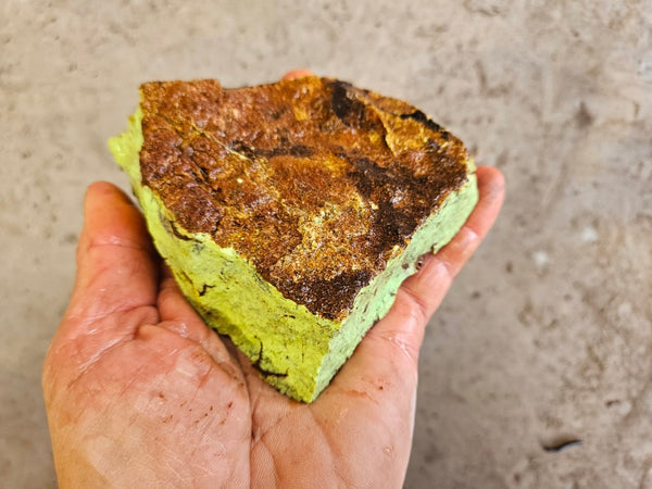 Lime magnesite rough.  LMR 140
