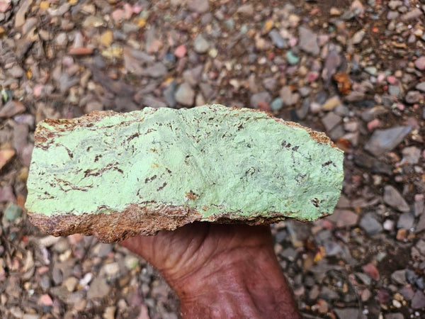 Lime magnesite rough.  LMR 138