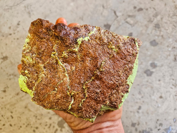 Lime magnesite rough.  LMR 138