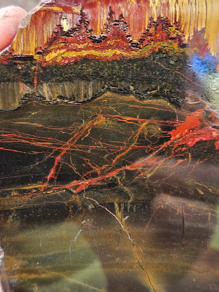 Polished Tiger Eye slab TE497