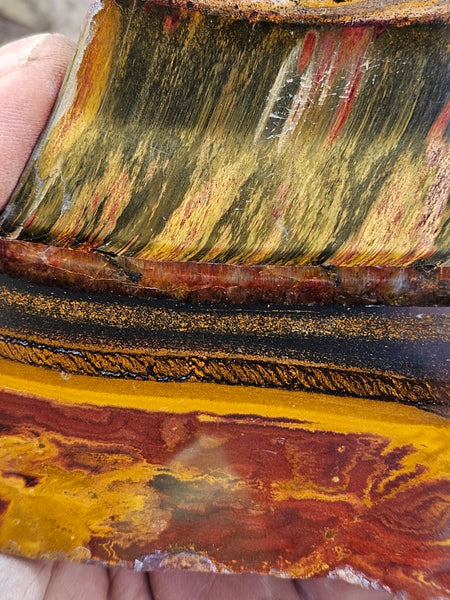 Polished Tiger Eye slab TE498