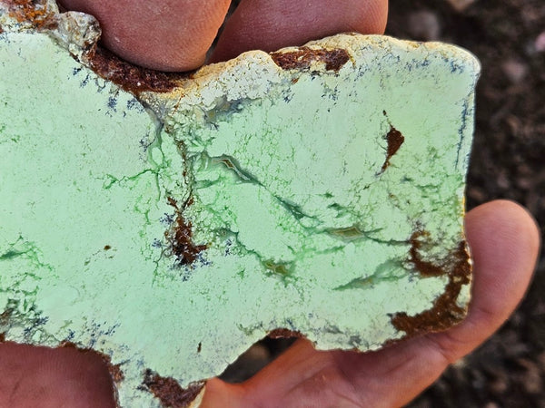 Polished Magnesite slab. MAP227