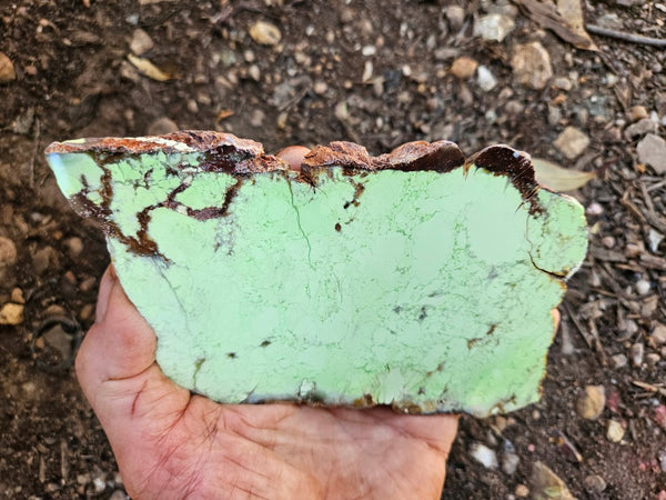 Polished Magnesite slab. MAP228