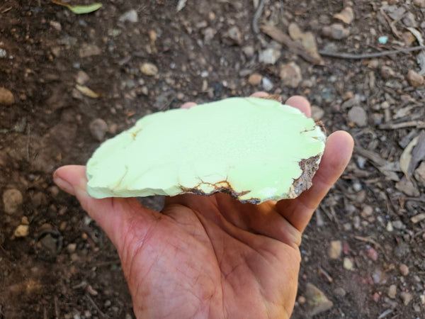 Polished Magnesite slab. MAP229