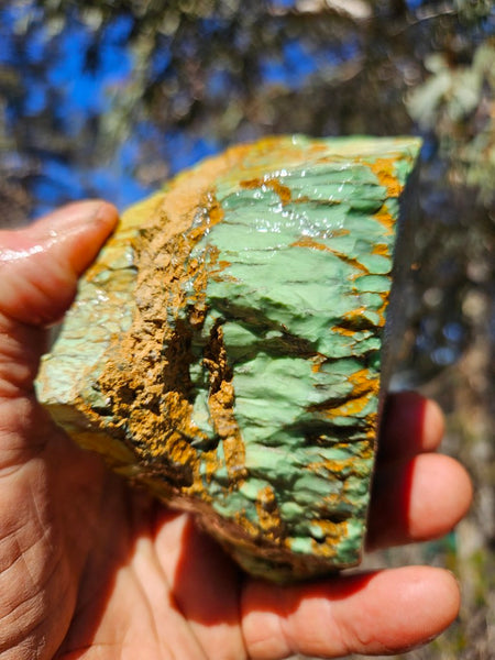 Variscite rough. VR620