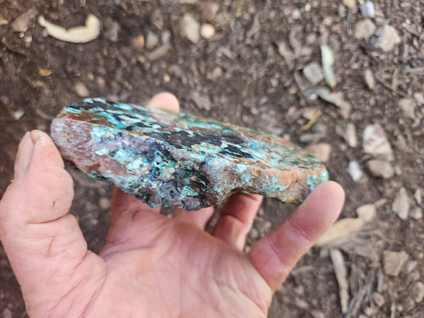 Polished De Grussa copper ore .  CO151
