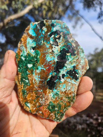 Polished De Grussa copper ore .  CO150