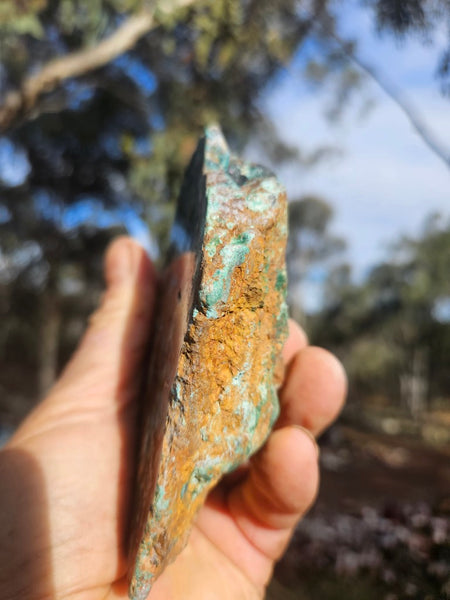 Polished De Grussa copper ore .  CO150