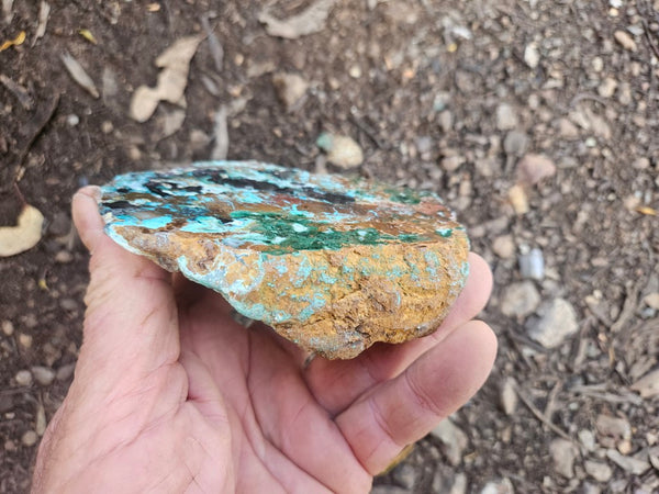 Polished De Grussa copper ore .  CO150