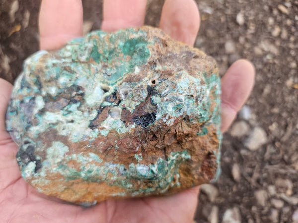 Polished De Grussa copper ore .  CO150