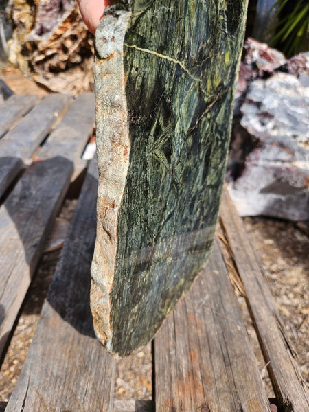 Polished Komatiite slab KOM115    John