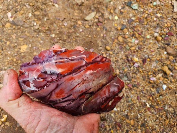 Mookaite rough.  MKR 312