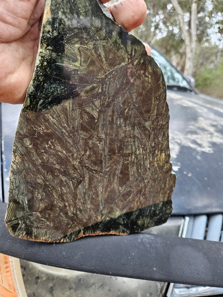 Polished Komatiite slab KOM118    John