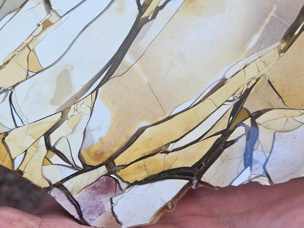 Polished Brecciated Mookaite slab BM346