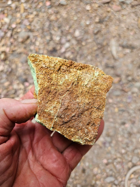 Lime magnesite rough.  LMR 141