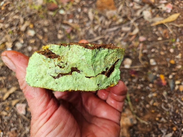 Lime magnesite rough.  LMR 141