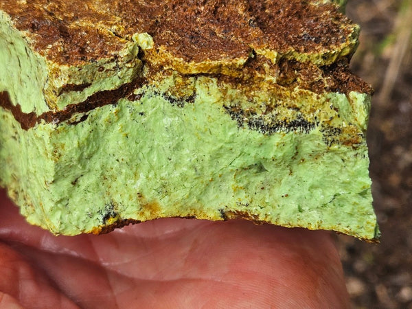 Lime magnesite rough.  LMR 141