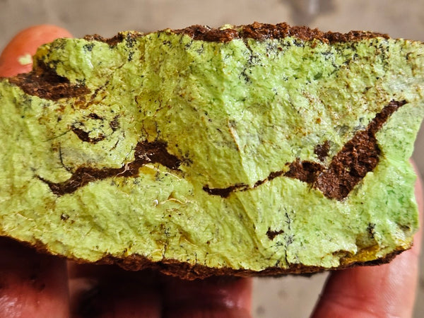 Lime magnesite rough.  LMR 141