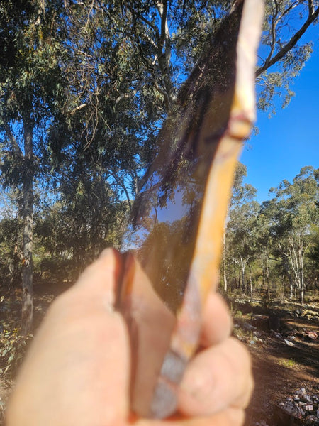 Polished  Mookaite slab MK609