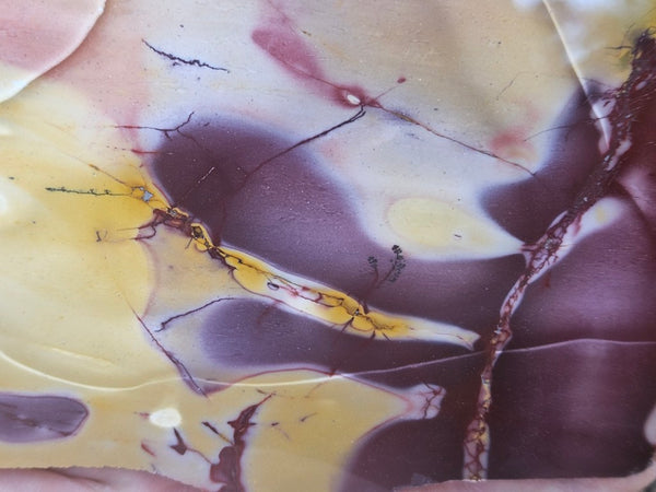 Polished  Mookaite slab MK609