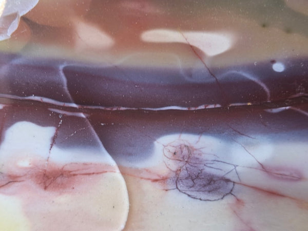 Polished  Mookaite slab MK609