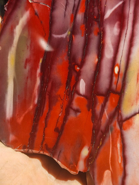 Polished  Mookaite slab MK610