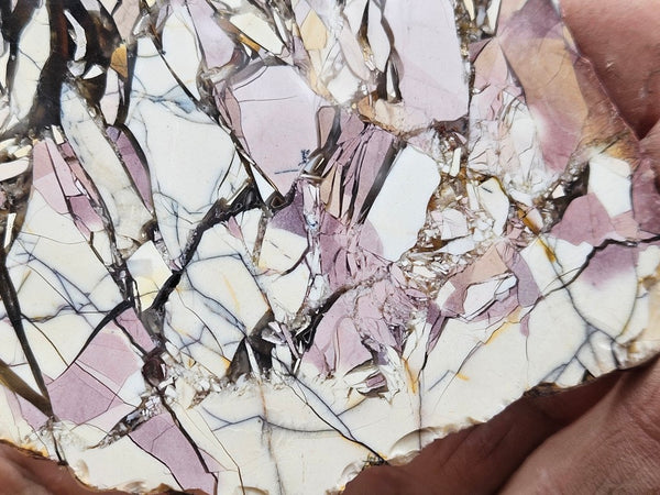Polished Brecciated Mookaite slab BM350