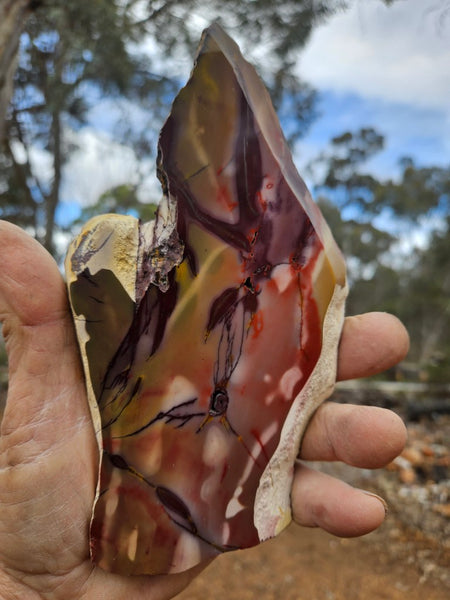 Mookaite direct from the source. We are the miners.