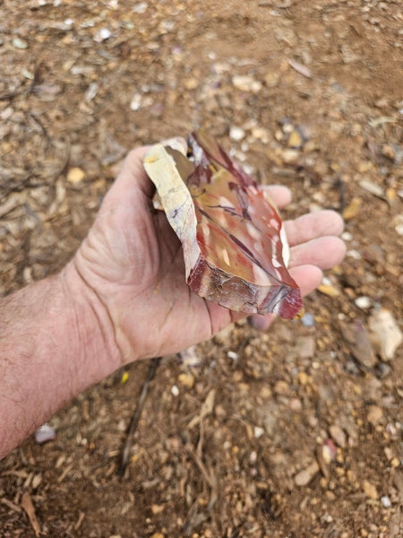 Polished  Mookaite slab MK613