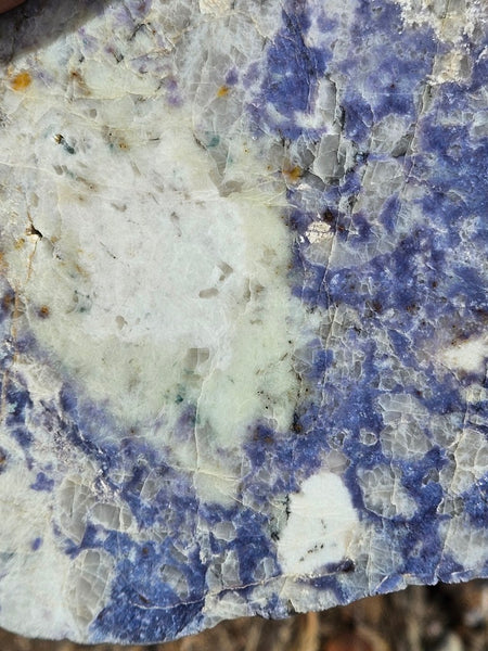 Polished Blue Lepidolite slab BL265