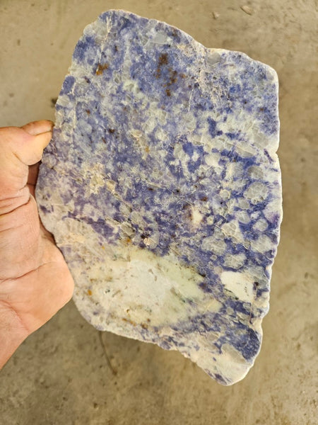 Polished Blue Lepidolite slab BL265