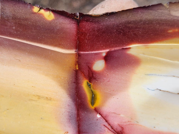 Polished  Mookaite slab MK612