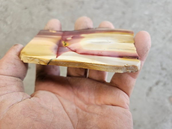 Polished  Mookaite slab MK612