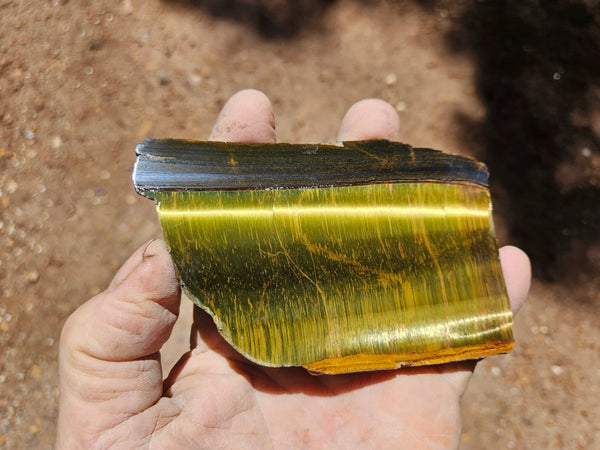 Polished Tiger Eye slab TE503
