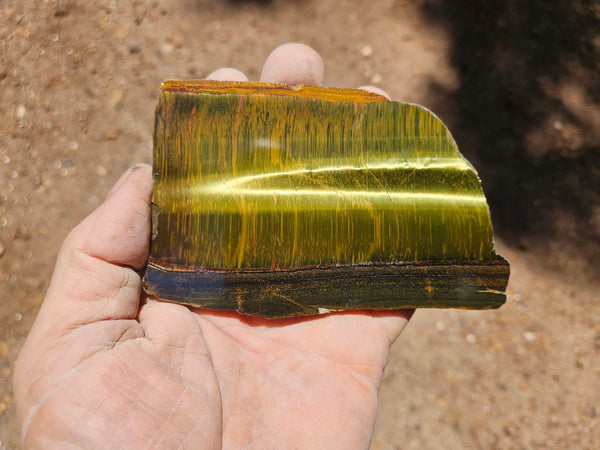 Polished Tiger Eye slab TE503