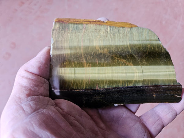 Polished Tiger Eye slab TE503