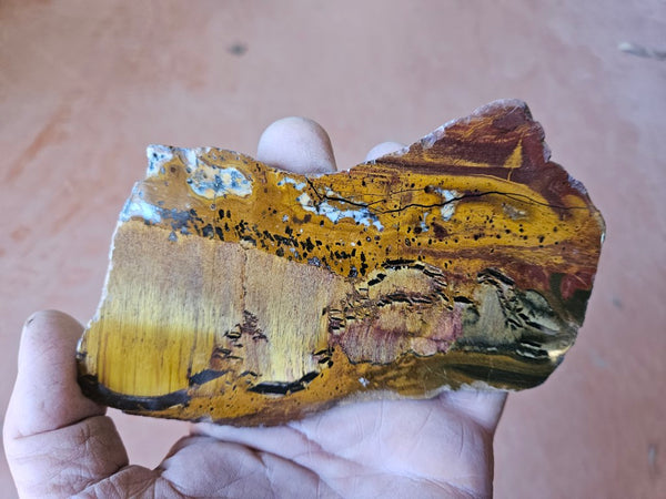 Polished Tiger Eye slab TE505