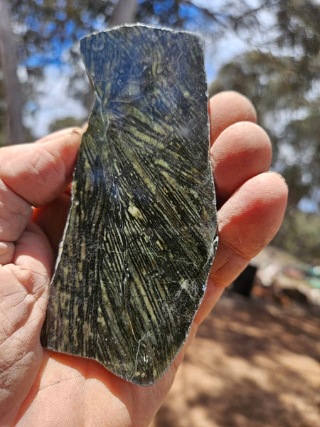 Polished Komatiite slab KOM123