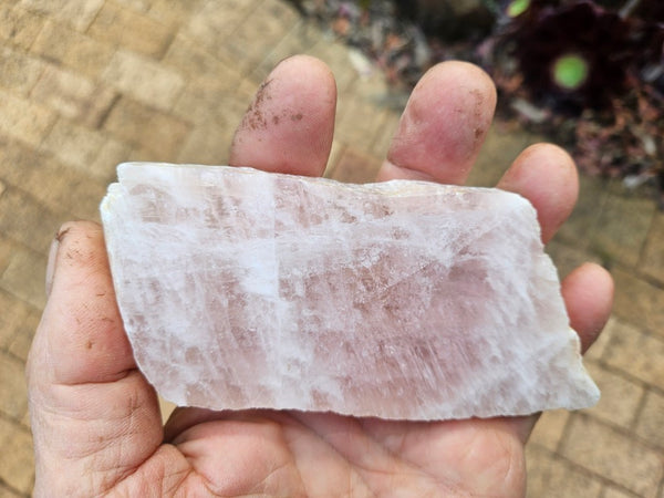 Polished Pink Beryl slab BY158