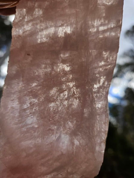 Polished Pink Beryl slab BY158