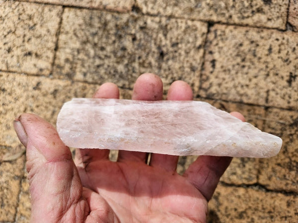 Polished Pink Beryl slab BY158