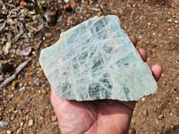 Polished Beryl.  BY163