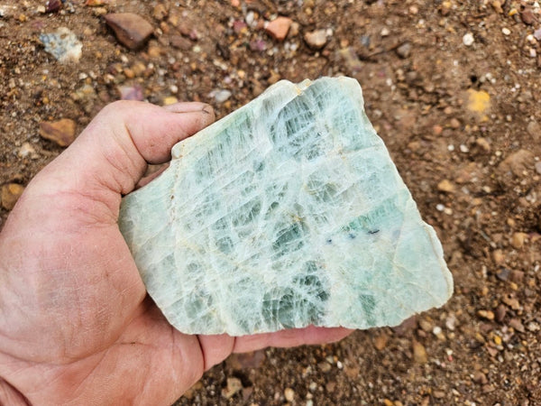 Polished Beryl.  BY163