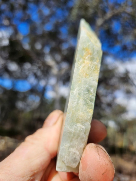 Polished Beryl slab BY162