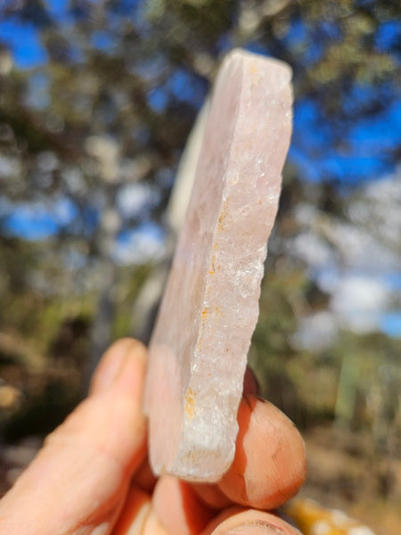 Polished Pink Beryl slab BY159