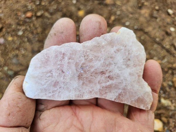 Polished Pink Beryl slab BY159