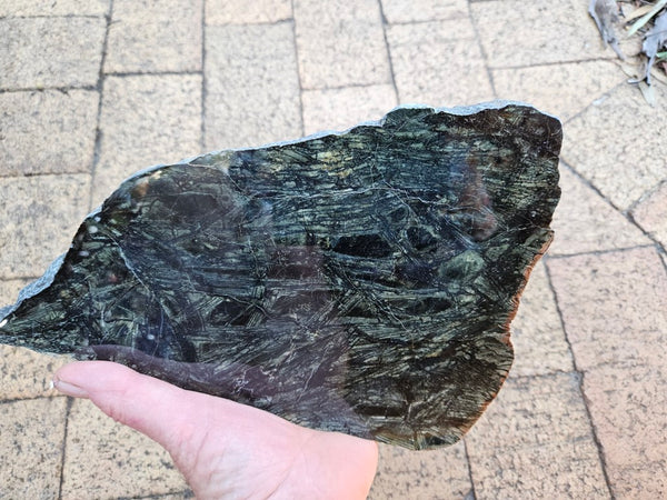 Polished Komatiite slab KOM118