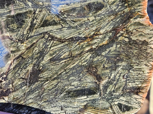Polished Komatiite slab KOM118