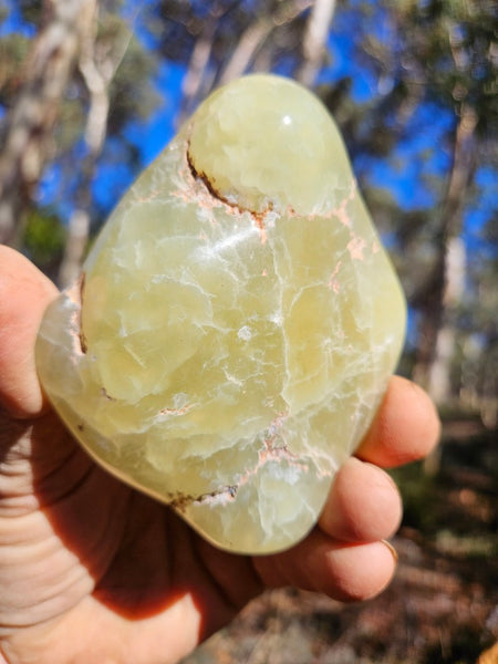 Tumble Polished Prehnite PRT113