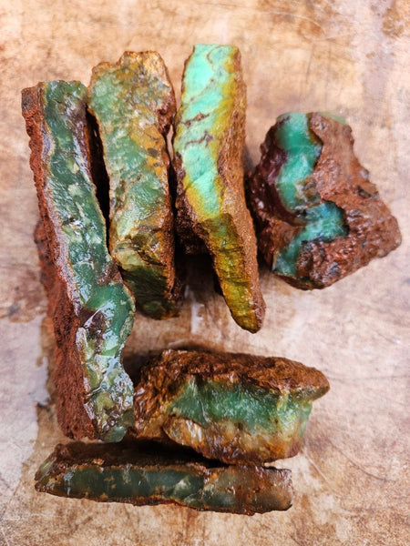 Chrysoprase rough.  CHR 214